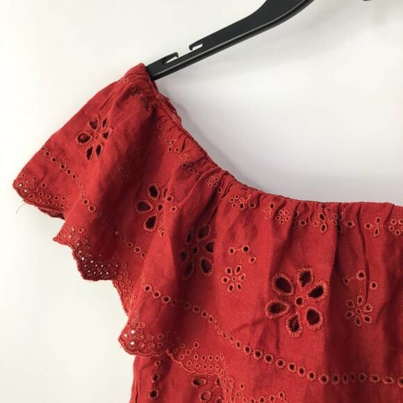 Zara Embroidered Perforated Jumpsuit - Picture 7 of 8